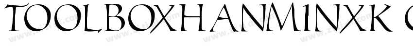 toolboxHanMinXK GBK字体转换